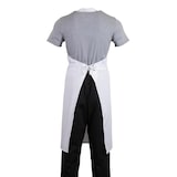 thumbnail of Delantal de camarero con cuello de pico Whites negro