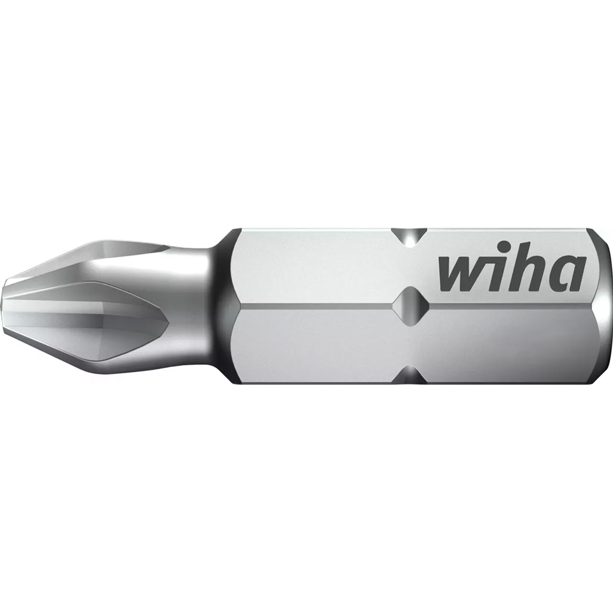 Wiha Bit Standard 25mm Phillips PH2 3 Stück in Box 07856