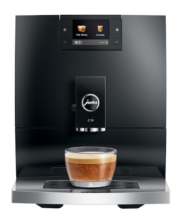 JURA - Cafetera automática C9 Piano Black 17 Especialidades
