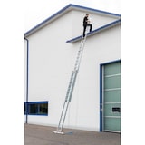 thumbnail of PROREGAL Sprossen-Seilzugleiter 3-teilig mit Standard-Traverse 3x18 Sprossen