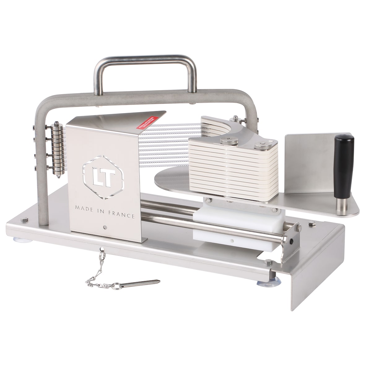 Louis Tellier - Coupe-Tomates Mozzarella Professionnel GM inox en rondelles 5,5 mm - CT-MZ