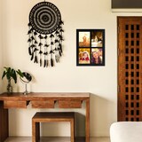 thumbnail of Relaxdays Bilderrahmen, Wandaufhängung, Galerierahmen für 4 Fotos in 18x13, Fotocollage Familie, HxB 44x33,5 cm, weiß