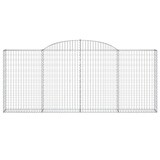 thumbnail of vidaXL Gabionen mit Hochbogen 4 Stk. 300x30x120/140cm Verzinktes Eisen