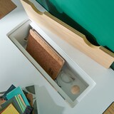thumbnail of Bureau scandinave 120 cm MOBOX blanc