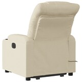 thumbnail of vidaXL Massagesessel mit Aufstehhilfe Creme Stoff