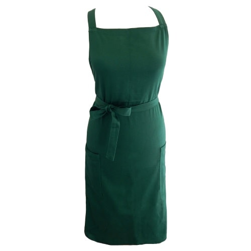 1501570SP - Latzschürzen, green, B 90 x L 80 cm