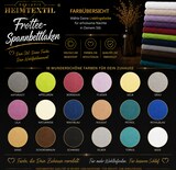 thumbnail of Frottee Marke Spannbettlaken 180  - 200 x 200 cm Weiss