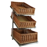 thumbnail of Combisteel Brotkorb Etagere 3-stöckig – schmal, inkl. Körbe & GN 1/1