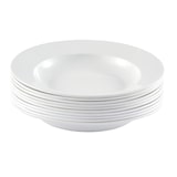 thumbnail of Assiettes réutilisables 22 cm, lot de 10 - Blanc