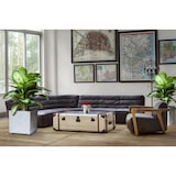 thumbnail of Vaso quadrato grigio 50L 40x40cm - Fioriera da esterno balcone terrazza giardino ARTPLAST