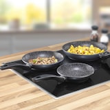 thumbnail of STONELINE® Pfannen-Set, 3-teilig, 16/20/24 cm, Induktion und backofengeeignet, Antihaftbeschichtung