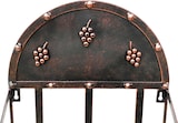thumbnail of DanDiBo Weinregal Wand Metall Bronze 96192 Flaschenständer für 9 Flaschen Flaschenregal Flaschenhalter Weinflaschenregal