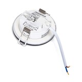 thumbnail of 3er Set 4.8W LED Einbauspot Einbaustrahler Einbauleuchte 520 Lumen IP65 wasserdicht schwarzer Rahmen - Warmweiß