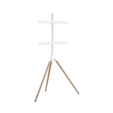 thumbnail of KIMEX - Soporte TV con caballete para pantallas 45"- 65" blanco/haya