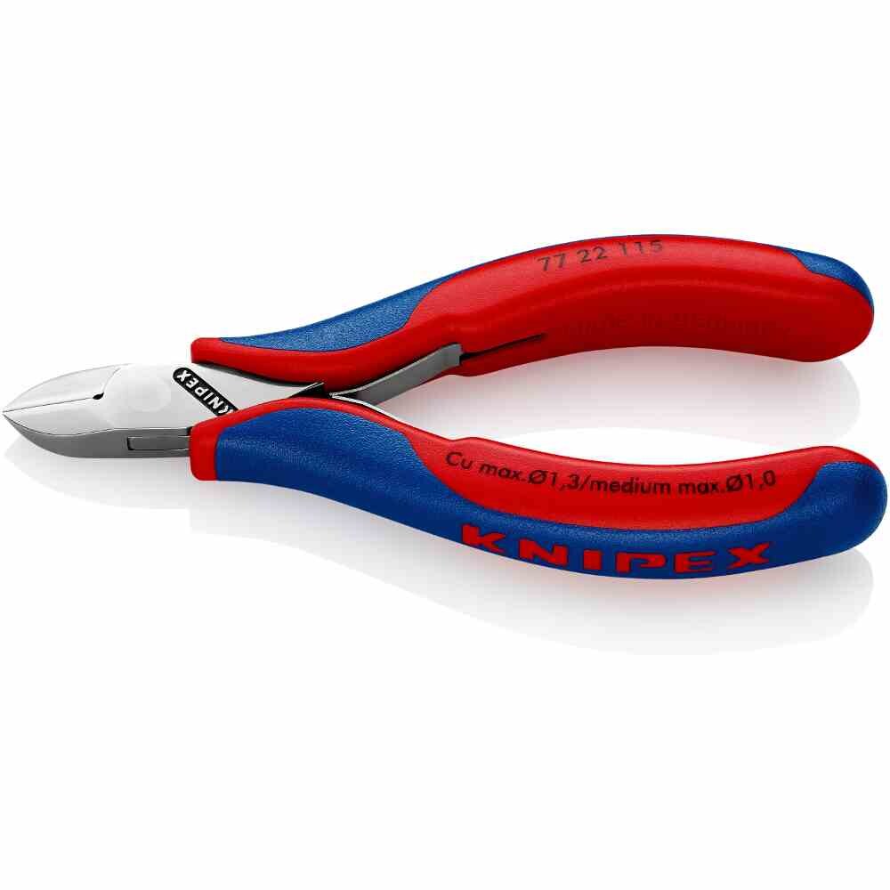 KNIPEX Zijsnijders, 115 mm, geïsoleerd, standaard