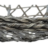 thumbnail of KLULK Poltrona Sospesa Da Esterno Rodi Con Struttura In Acciaio E Guscio In Poli-Vimini Grigio, L 118 x H 196 Cm, Regolabile