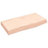 thumbnail of vidaXL Wandregal 60x30x(2-6) cm Massivholz Eiche Unbehandelt