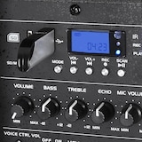 thumbnail of Enceinte sono portable 15" 800W - USB/BT/REC + 2 Micros VHF - PORT15VHF-BT + Pied