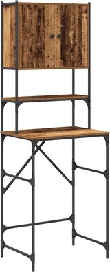 thumbnail of vidaXL Waschmaschinen-Schrank Altholz 68 x 48,5 x 194 cm Holzwerkstoff