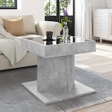 thumbnail of vidaXL LED-Couchtisch Betongrau 50x50x45 cm Holzwerkstoff