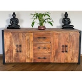 thumbnail of OPIUM OUTLET meubel commode dressoir SB-4D bruin mangohout massief hout