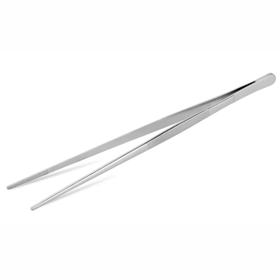 Extra lange, Präzisionspinzette aus Edelstahl 30cm (V-P343400)
