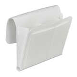 thumbnail of Relaxdays Betttasche, zum Einhängen, 5 Fächer, Aufbewahrung Bett & Sofa, Filz Bettorganizer HBT 26 x 28 x 5 cm, weiß