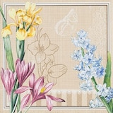 thumbnail of Home Fashion®, Spring Scene, Lunch-Servietten aufgefaltetes Maß 33 cm x 33 cm, im Viertelfalz, 20 Stück pro Pack