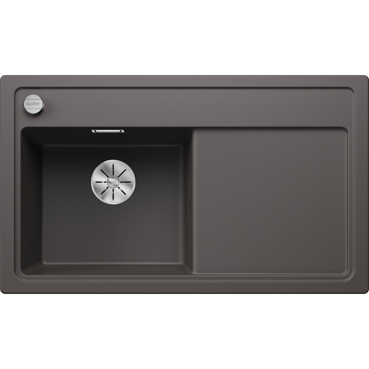 BLANCO ZENAR 45 S Spüle felsgrau, Einbau von oben, ab 45 cm, ohne Zubehör