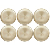 thumbnail of Assiette dorée en verre Royal (Lot de 6) Assiette plate - 21 cm The Home Deco Factory
