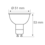 thumbnail of Paulmann LED Reflektor Maxiflood GU10 230V 250lm 3,5W 2700K  Softopal 28286