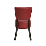 thumbnail of METRO PROFESSIONAL Gestoffeerde restaurantstoel Jack, set van 2, beukenhout/kunstleer, rood