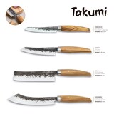 thumbnail of 3 Claveles Japones - Cuchillo Verduras 12.5 cm de Acero Forjado con Hoja Martilleada