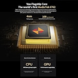 thumbnail of Tablette Tactile 10 Pouces Android 12 Octa Core 8GB+256GB 4G LTE Double SIMe Gris YONIS