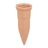 thumbnail of Relaxdays Tonspitzen Bewässerung, 4er Set, für Wein- & PET-Flaschen, Balkonkästen & Topfpflanzen, Gießkegel, terrakotta