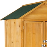 thumbnail of tectake Armoire de jardin Kadi 80,5 x 60 x 213,5 cm  Marron
