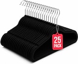 thumbnail of COM-FORT HOUSE Perchas terciopelo antideslizantes pack 25 negro ultrafinas ahorro espacio gancho 360 ropa vestidos trajes