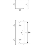 thumbnail of OBO Bettermann Gegenplatte Außeneck BSKM-GA 1025 7216425