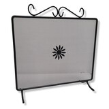 thumbnail of Parascintille schermo per camino caminetto in ferro battuto