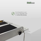 thumbnail of TRUTZHOLM Rollstuhlrampe Alu 2-fach klappbar 305 cm Traglast 272 kg Antirutsch beschichtet