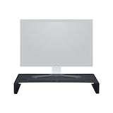 thumbnail of Yamazaki Home Monitorständer Bildschirmerhöher Schreibtischaufsatz Monitorerhöhung Tischablage Metall schwarz 03306