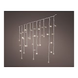 thumbnail of LED-Vorhang-Eiszapfenlichter, flackernd, 5,8 m, 240 LEDs, warmes Licht