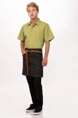 thumbnail of Chef Works® BERKELEY Bistroschürze inkl. Taillenband, Schwarz