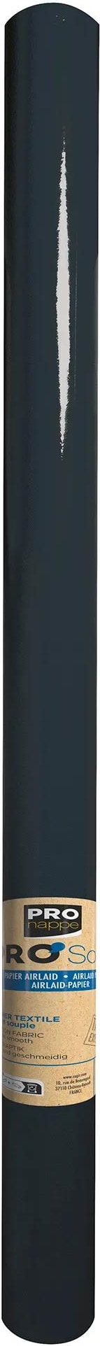 Pronappe R585021I Papiertischdecke auf Rolle, nicht gewebtes Material, Airlaid - 50x1,20m - Schwarz