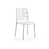thumbnail of Cadeira Bubble Branca, Perna Alumínio - Pack 30 unidades