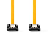 thumbnail of Nedis SATA Kabel - 6 Gbps - SATA 7-Pin-Buchse - SATA 7-Pin-Buchse - Vernickelt - 1.00 m - Flach - PVC - Gelb - Box