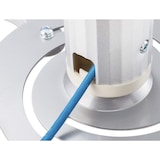 thumbnail of Manhattan Universal Deckenhalterung für Beamer, Stange neig-, schwenk- und höhenverstellbar, für Beamer bis zu 10 kg, Aluminium, silber