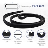 thumbnail of Keilrippenriemen 1971PH7 Trockner Antriebsriemen passend wie AEG 140056254018