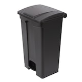 thumbnail of Cubo de basura con pedal para cocina Jantex, color negro, 87 l