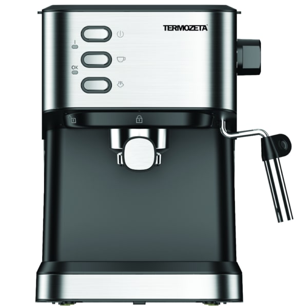 Termozeta Maquina de Cafe Espresso 4 en 1 Multisistema Negro